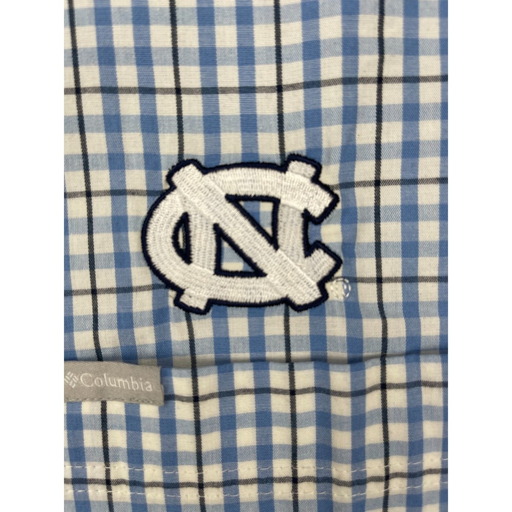 NWT Columbia Men's Shirt North Carolina Tarheels Plaid Size XL - Picture 5 of 11